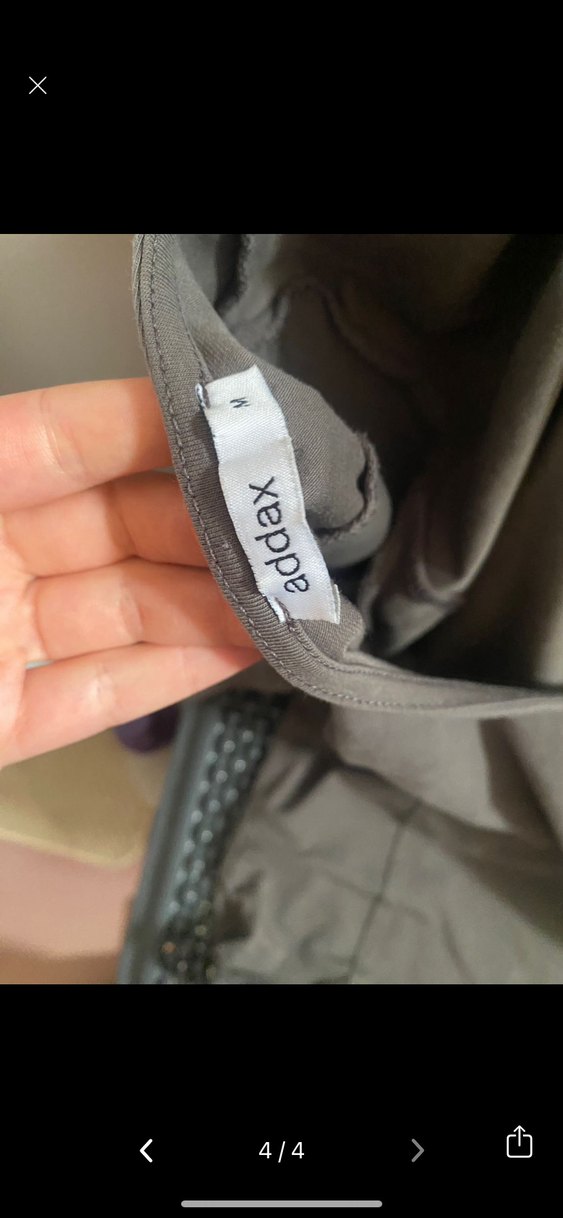 gri kadın bluz - Görsel 3