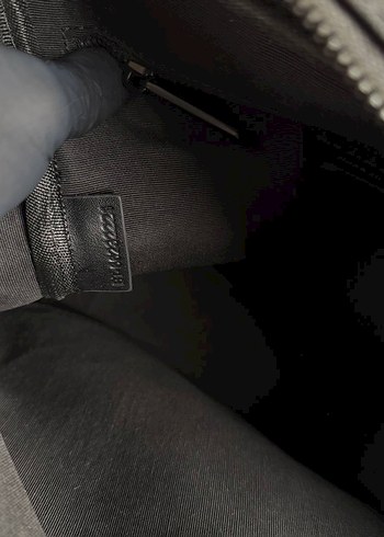 Burberry Erkek Gri Kareli Omuz Çantası - Görsel 7