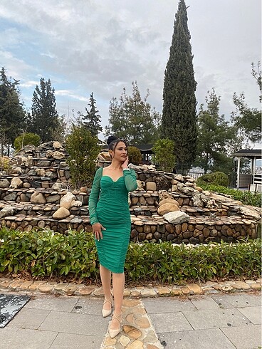 Diğer Yeşil elbise