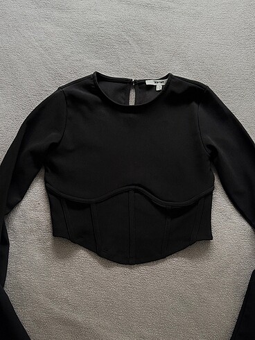 Koton uzun kollu crop