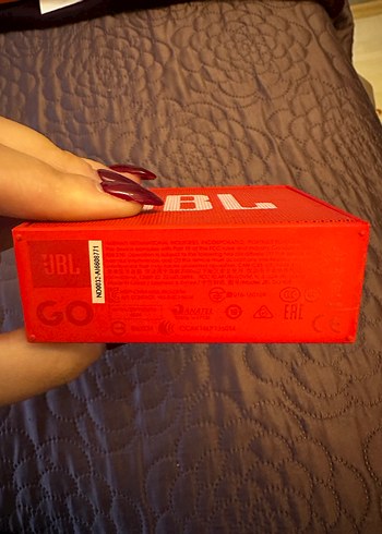 Kırmızı JBL Bluetooth Hoparlör - Görsel 3