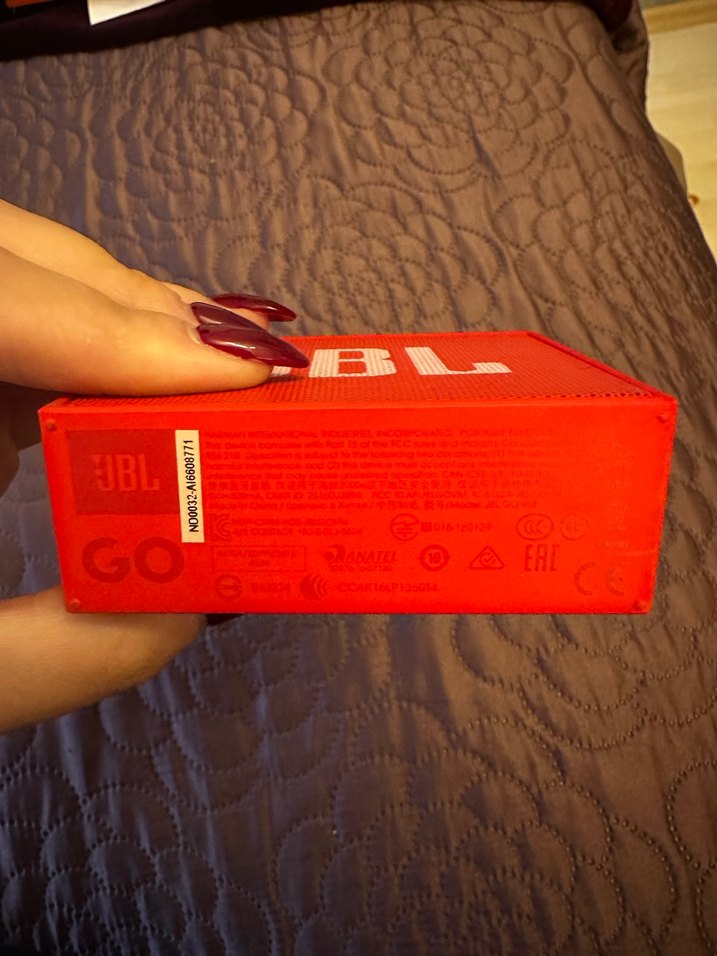 Kırmızı JBL Bluetooth Hoparlör - Görsel 3