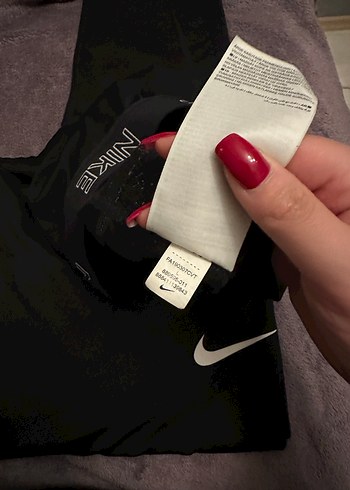 Nike Siyah Elastik Spor Tayt - Görsel 5