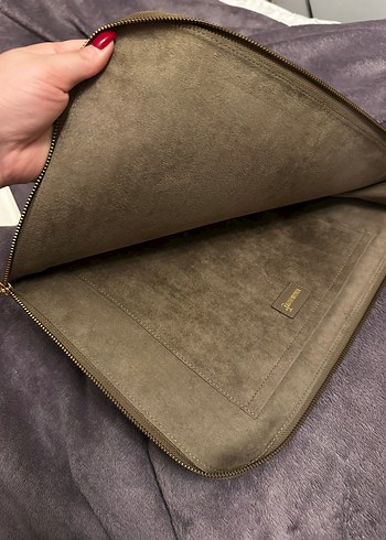 Deri laptop çantası - Görsel 5