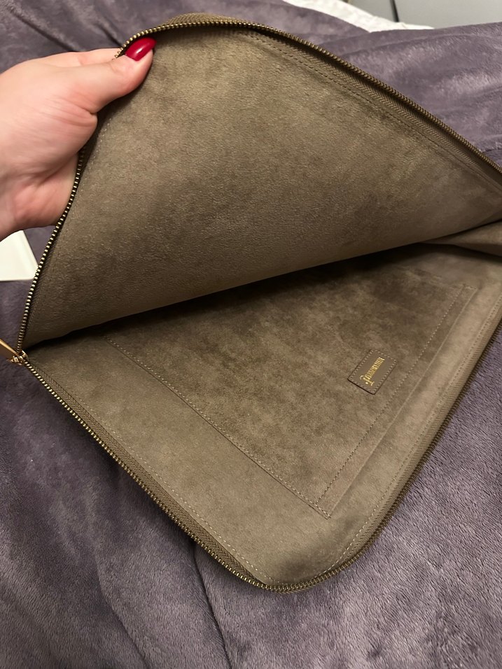 Deri laptop çantası - Görsel 5