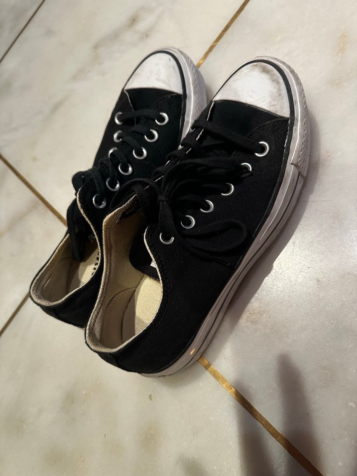 Siyah converse - Görsel 2