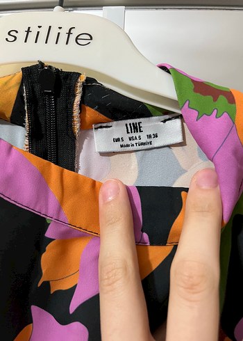 Diger Bohem Çiçek Desenli Uzun Elbise - Görsel 4