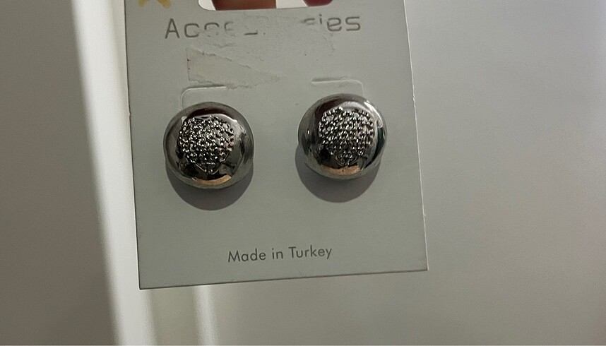 Gümüş Renkli Küpe