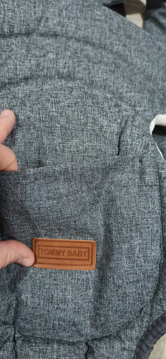 Gri Bebek Taşıyıcı Kanguru - Görsel 3