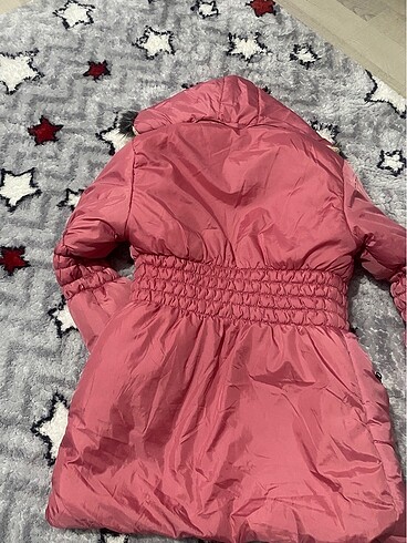 15-16 Yaş Beden pembe Renk Fulla Moda 15 yaş pembe kız çocuk mont