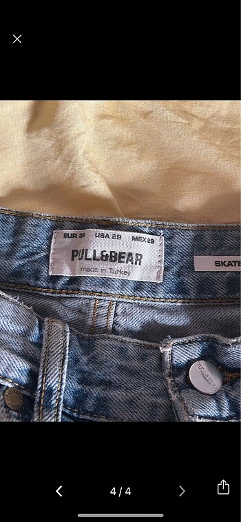 29 Beden çeşitli Renk pull bear pantolon