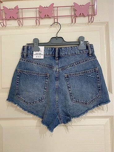 36 Beden mavi Renk ZARA ŞORT