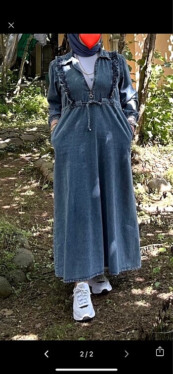 Diğer Kot elbise