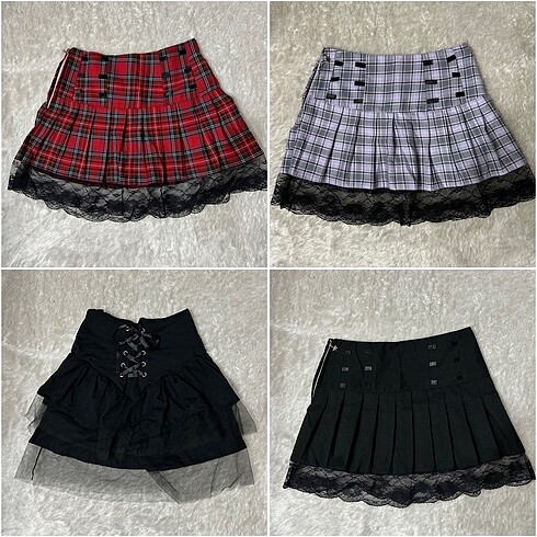 y2k lolita gotik etekler
