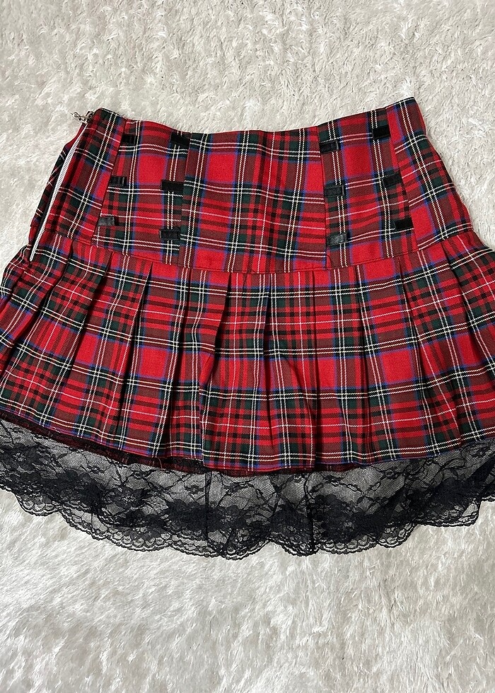 y2k ekose viral etek - Görsel 2