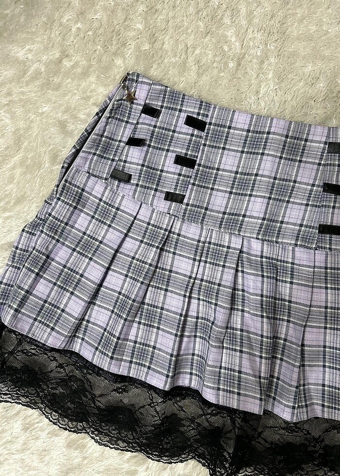 y2k ekose viral etek - Görsel 3