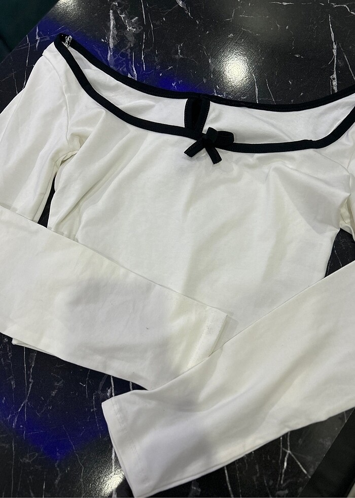 y2k coquette bluz - Görsel 2