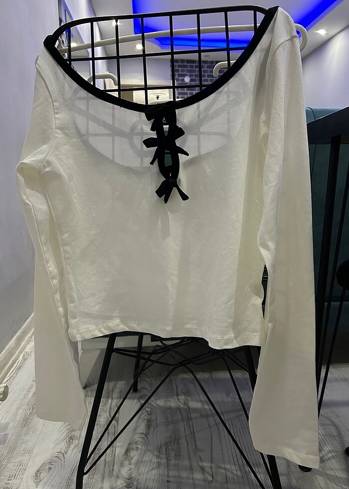 y2k coquette bluz - Görsel 3