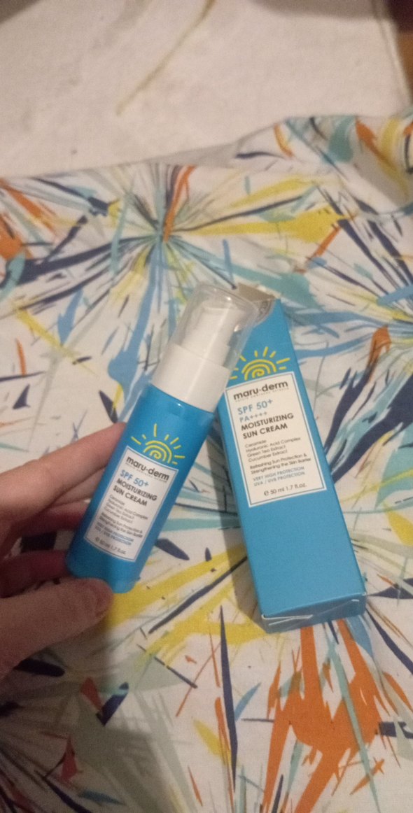 maru.derm SPF 50+ Nemlendirici Güneş Kremi 50 ml - Görsel 3