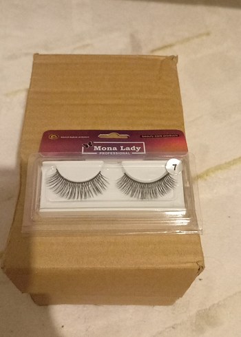 Mona Lady Profesyonel Gri Takma Kirpik - Görsel 3