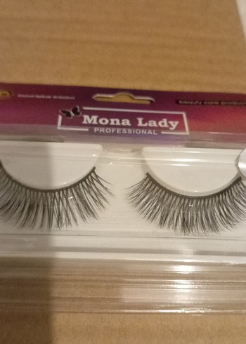 Mona Lady Profesyonel Gri Takma Kirpik - Görsel 2