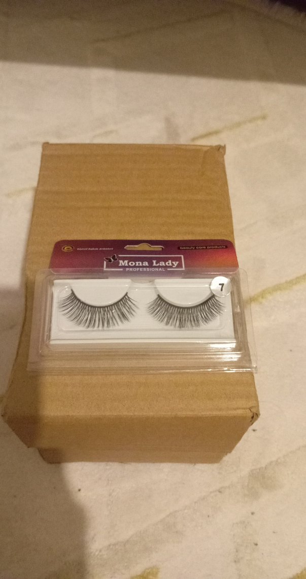 Mona Lady Profesyonel Gri Takma Kirpik - Görsel 3