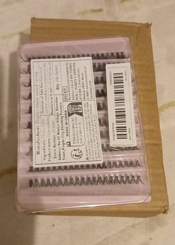 Bej Gri Takma Kirpik Seti - Görsel 2