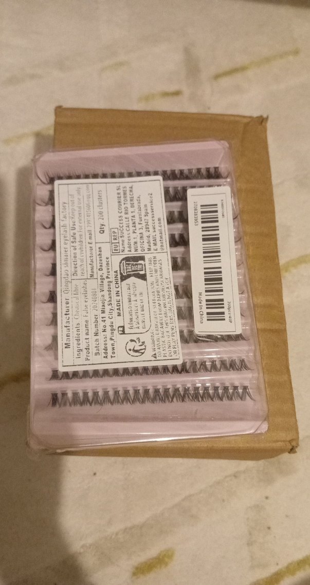 Bej Gri Takma Kirpik Seti - Görsel 2