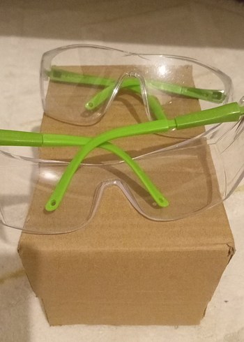 Şeffaf Yeşil Yüzücü Gözlüğü - Görsel 4