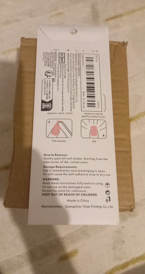 22 Parça Beyaz Jel Tırnak Wrapları - Görsel 3