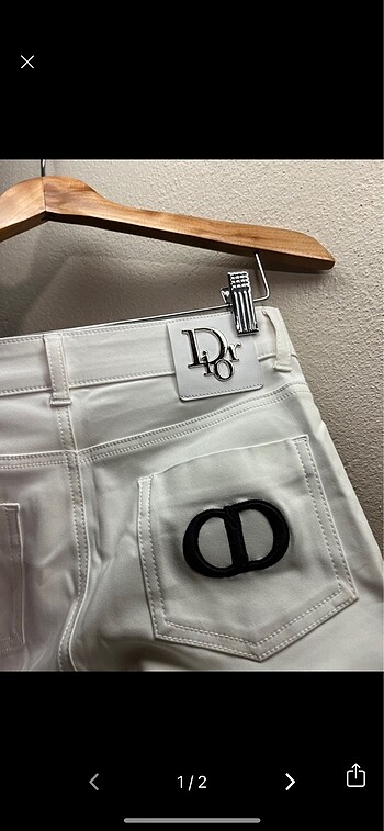 Dior beyaz pantolon