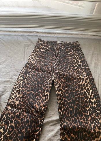 BiKELiFE Kemerli Baskılı Biker Pantolon - Görsel 2