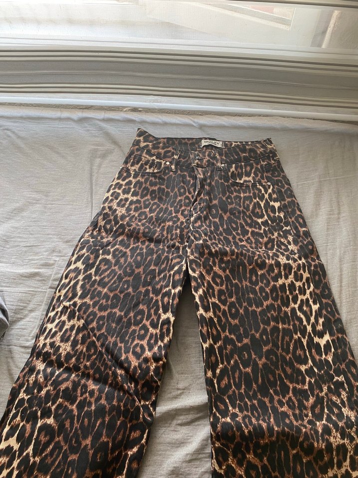 BiKELiFE Kemerli Baskılı Biker Pantolon - Görsel 2