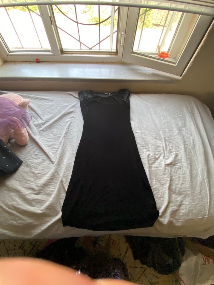 Dantel Detaylı Lacivert Midi Abiye Elbise - Görsel 2