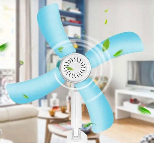 Klipsli masa üstü mini vantilatör fan