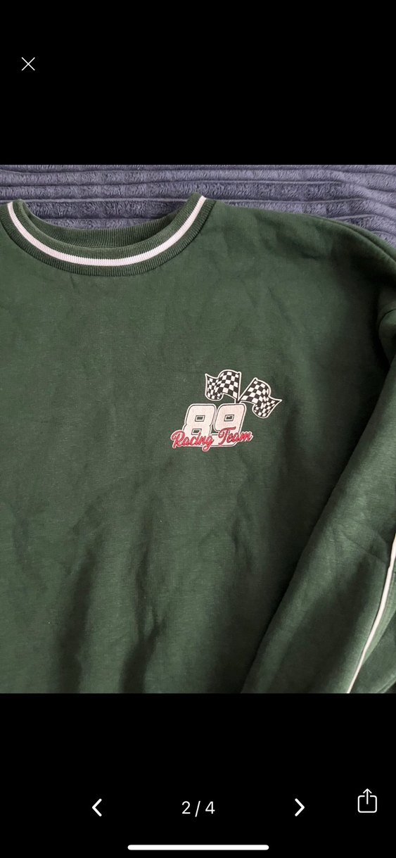 Yeşil Sweatshirt - Görsel 2