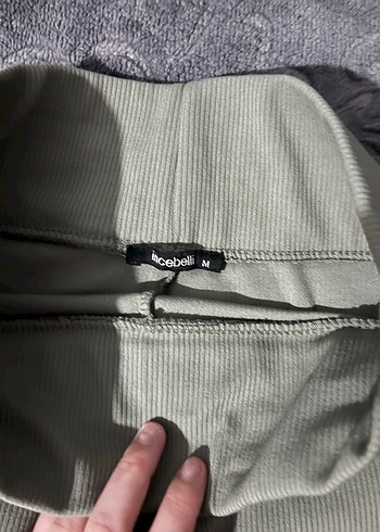 Haki Kadın Tayt - Görsel 2