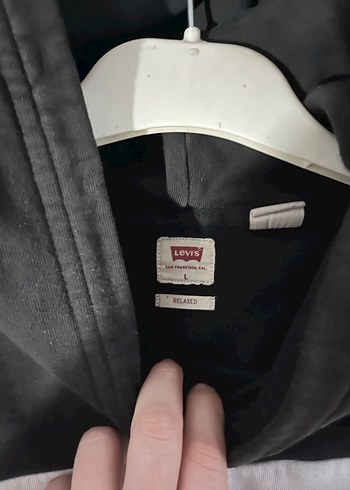 Levi's Siyah Kapüşonlu Sweatshirt - Görsel 3