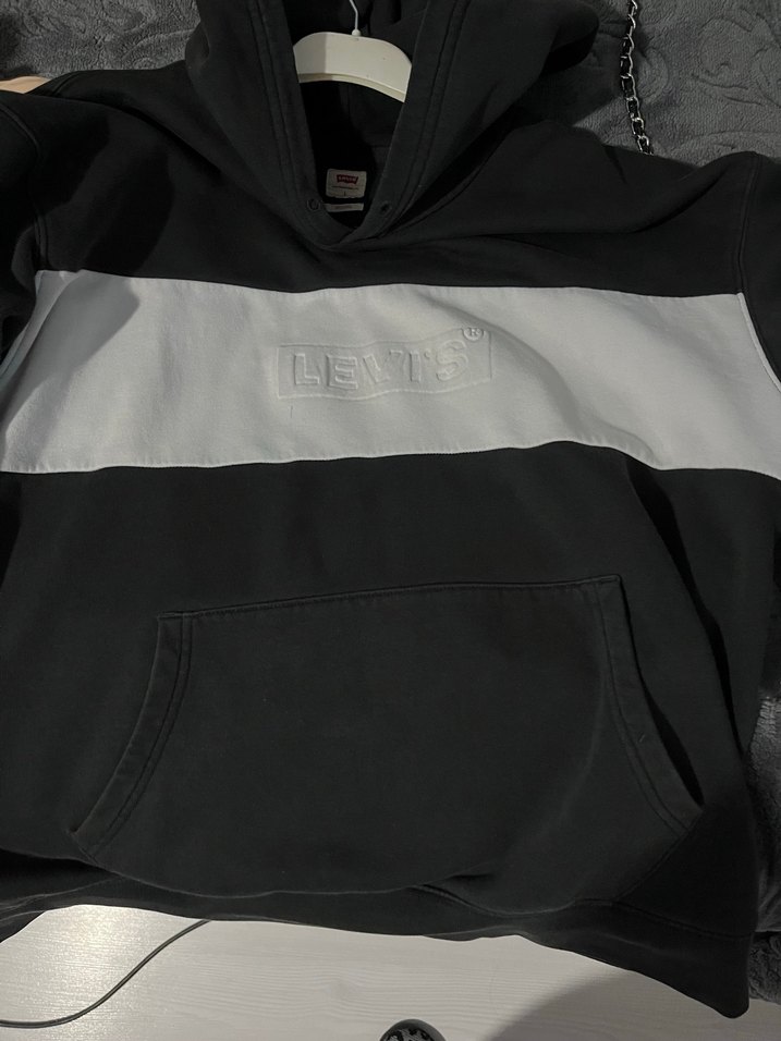 Levi's Siyah Kapüşonlu Sweatshirt - Görsel 4