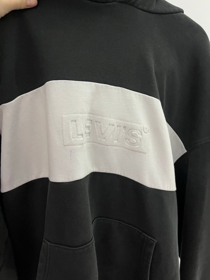 Levi's Siyah Kapüşonlu Sweatshirt - Görsel 2