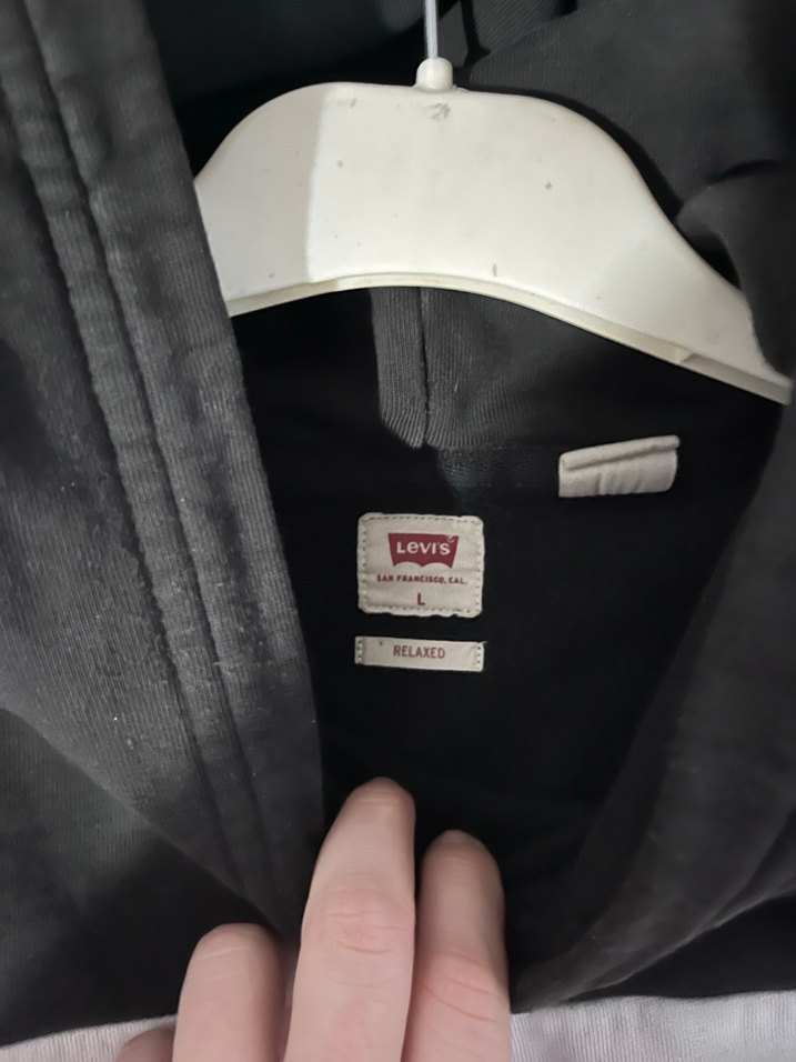 Levi's Siyah Kapüşonlu Sweatshirt - Görsel 3