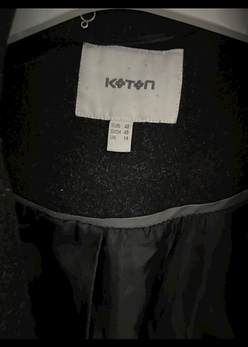 Siyah Uzun Kaban - Görsel 2