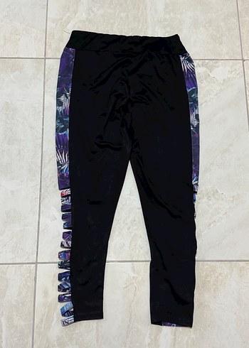 LC Waikiki Kadın Çok Renkli Bağlama Desenli Spor Tayt