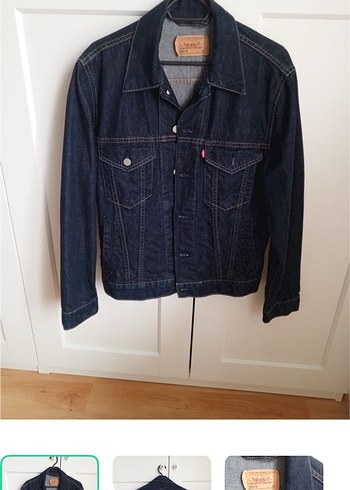 Levis Levi S Koyu Mavi Denim Ceket