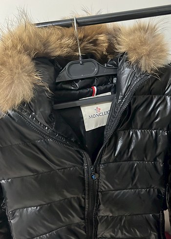 Moncler Siyah Sisme Mont Orjinal