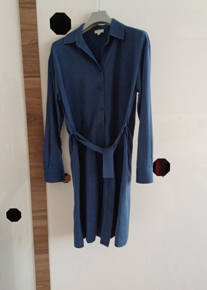 Gömlek elbise vakko orjinal - Görsel 4