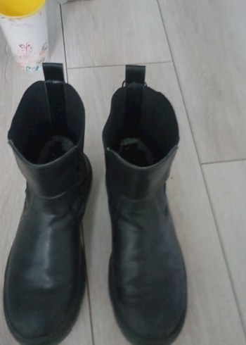 37 Beden siyah Renk Kadın Siyah Dolgu Bot