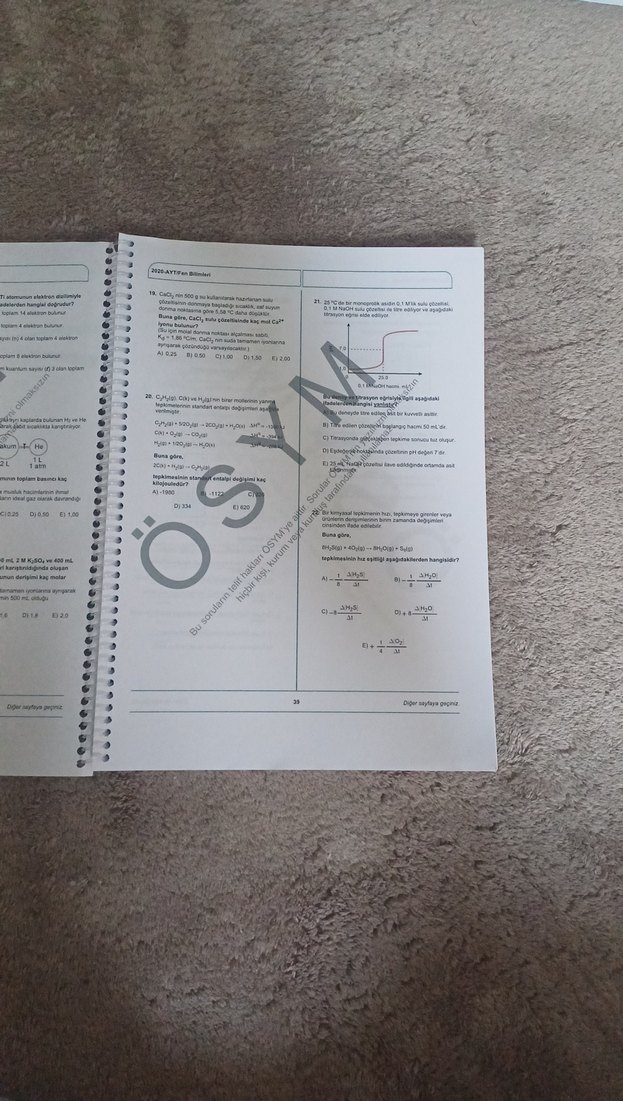 KİMYA ÇIKMIŞ SORULAR KİTABI - Görsel 2