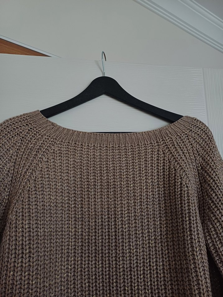 Rahat Kesim Kadın Triko Kazak - Görsel 5