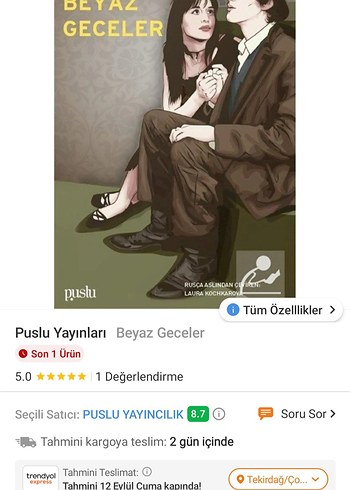 Beyaz Geceler - Fyodor Mihayloviç Dostoyevski - Görsel 3